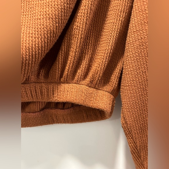 Cropped boat neck sweater - Picture 5 of 6